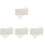 200Pcs White Retro Style Translucent Envelops for Money and Letters 1