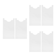 3Sets Clear Furniture Wall Spacers Acrylic Couch Bed Stopper Protector