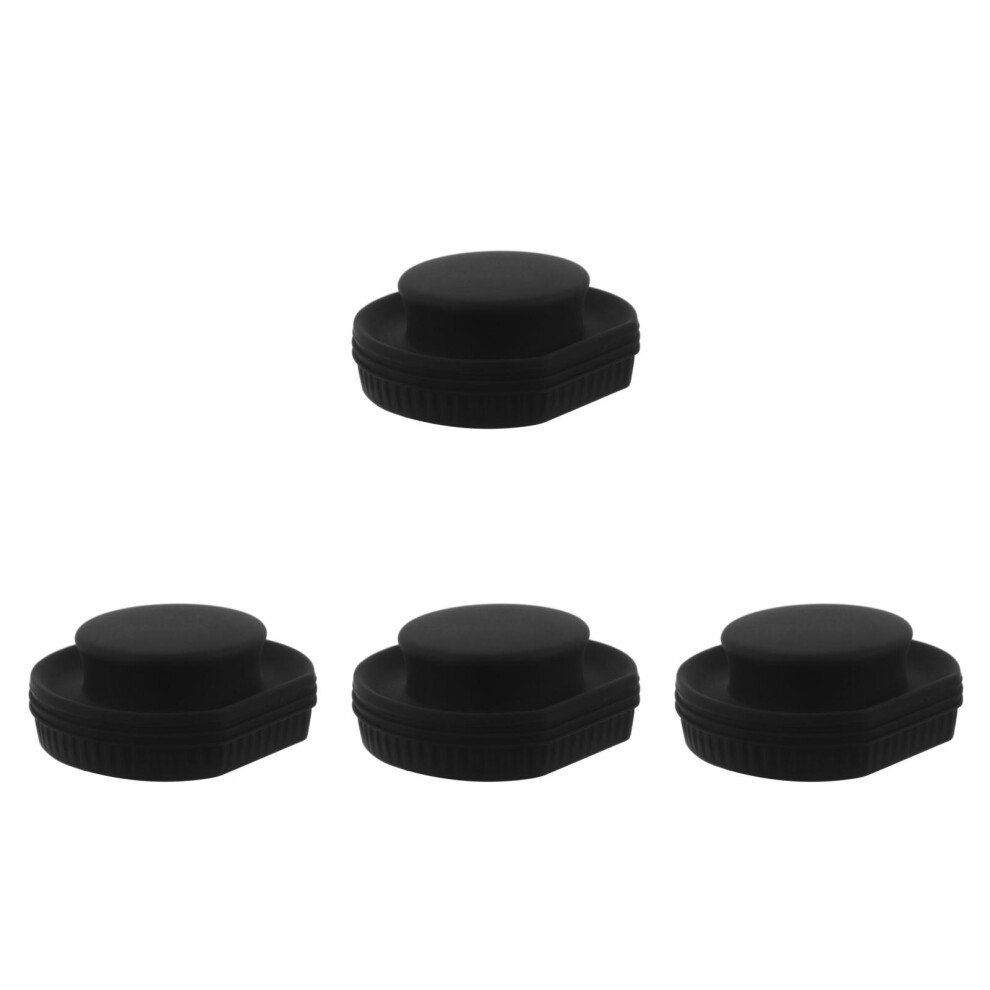 4Pcs Magnetic Ev Charger Port Cover Silicone Dust Protector Black 3712504082723