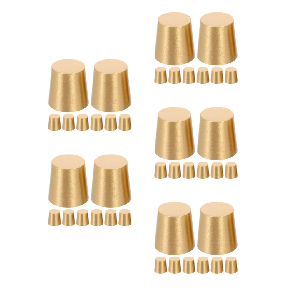 40Pcs Brass Furniture Feet Golden Decorative Stand Legs For Wood Trays 3712504081320