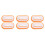 6Pcs Dish Washing Brushes for Kitchen with Comfortable Handle White 1