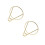 2Pcs Durable Golden Triangular Seed Rack for Water Plant Propagation 1