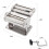 Pasta Maker Machine with 9 Adjustable Thickness Settings, 2 in 1 Noodle Maker Includes Pasta Cutter, Ravioli Maker Attachment & Pasta Drying Rack 4
