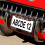 Patriotic Eagle Fireworks License Plate Cover Stainless 5