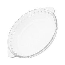 Clear Glass Microwave & Oven Cover Heat Resistant Easy-Clean Lid