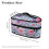 Steamer Storage Bag with Handle and Zipper Rose Pattern 6