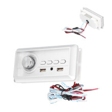 5V 5W+5W Bluetooth MP3 Power Amplifier with AUX Input
