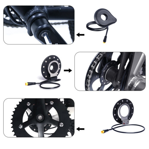 Waterproof E-Bike Pedal Assist Sensor Double Hall 12-Magnet 1