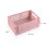 Plastic Foldable Storage Crate Folding Box Basket Stackable Cute Makeup Jewellery Toys Boxes for Storage Box Organizer Portable 8