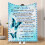 Sisters Inspirational Quotes Knitted Polyester Flannel 5