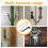 Heavy Duty Iron Screen Door Closer Set with Windproof Chain 4