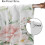 Rustic Flower Curtains Watercolor Floral Pattern Blackout 6