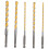 1 Set Masonry Drill Bits For Concrete Yellow Corrosion Resistance 5