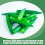 Realistic Okra Shape Artificial Okra Green Foams 10Pcs 8