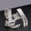 5-Pack Industrial 4-Spring Anti-Skip Presser Foot for Thick/Thin Fabrics, Compatible with Low-Shank Computerized Machines 6