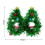 Christmas glass frame tree hat shape 1 piece 4