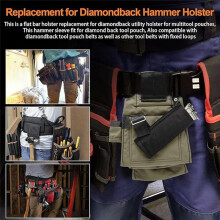 Gepolsterter Hammerholster Ersetzt Diamondback Tools Gürtelhalter, Hammerhülle Diamondback Werkzeugtasche Gürtel oder Werkzeuggürtel