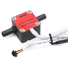Gear Flow Meter G3-8, Hall Flow Sensor for Honey Milk Oil Detergent Washing Machine Dishwasher