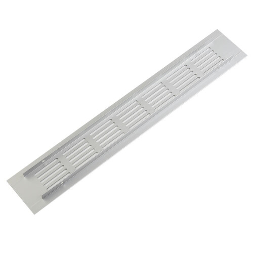 50Mm Aluminium Rectangular Cabinet Wardrobe Air Vent Grille Ventilation-Cover 2