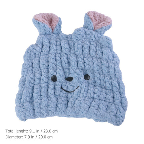 Bonnet En Corail Pour Bain Et Séchage 1