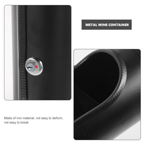 Unbranded metal fire extinguisher wine box for whiskey 2