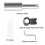 Support de Toit ZY-79A pour Support Mural Starlink  Support D'Antenne Satellite Support Réglable Kit de Montage Starlink 6