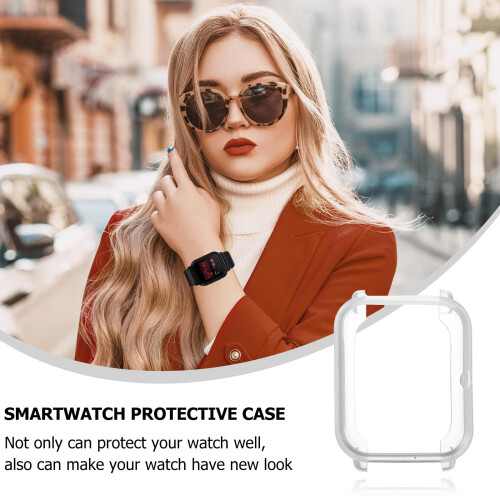 2Pièces Accessoires Protection Montre Transparente Design 2