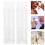 200Pièces Tubes De Rangement Transparents Pour À Légers 9
