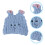 Bonnet En Corail Pour Bain Et Séchage 11