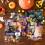 Halloween paper pad pumpkin castle bat cobweb 12 pcs 4