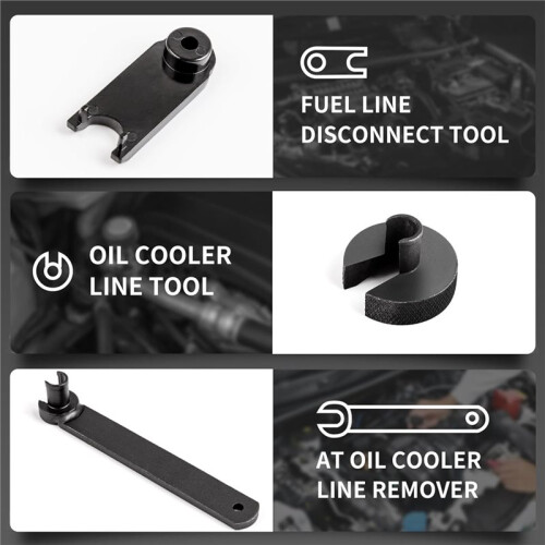 26PCS Fuel  Disconnect Tool Set, Master Quick Disconnect Kit with AC & Fuel  Pliers, Spring Lock Tools 2