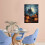 Halloween Canvas Wall Art 12x16 inches 2