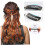3 pezzi Extension per capelli con piume e clip con perline intrecciate per donne e in estate3 pezzi 2