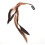 3 pezzi Extension per capelli con piume e clip con perline intrecciate per donne e in estate3 pezzi 6