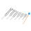 Aluminum Tuning Fork Kit 128Hz-4096Hz 12 pcs 2