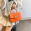 Dames schoudertas van PU-leer met strikdesign (1 stuk) 8
