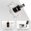 Replace Blum 110 Degree Spiral Compact 33 Hinges, Cabinet Door Hinges 8 Pack 7