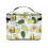 Toiletry Bag Avocado Design Large Capacity Brush Slots 4
