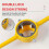 6Pcs PVC Thread Maker Tool, Pipe Threader Plumbing Tool Kit, Reusable Round PVC Pipe Threader Set with 1/2inch Dies 4