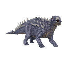 Großer lila stacheliger Ankylosaurus-Dinosaurierspielzeug 24x8x5,5 cm