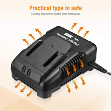 18V R86092 Battery Charger Compatible with Ridgid 18V Charger for AC840087P R840087 R840083, R840085 Battery US Plug