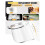 Aluminum Face Shield Adapter with 3 Pcs Safety Faceshield Replacement Visors for Cap-Style Hard Hat Safety Face Shield 5