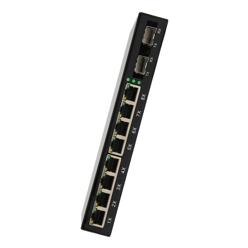 Gigabit Switch Aluminiumlegierung 8 Ports 2
