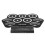 Beginner Drum Kit Electronic Drum Set with Roll-Up Drum Pad Built-In Stereo Speakers, Headphone Jack Adjustable Volume Recording Function Portable 7