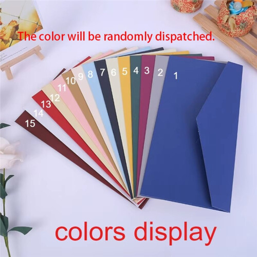 100PCS Personalized Thickened Envelope Invitation Letter Card Envelopes Vintage Style Printing C6 DL Size 2