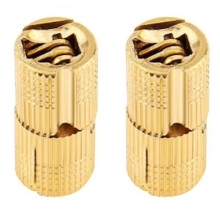 8Pcs 10mm Hidden Cylindrical Hinges, 180 Degree Opening Angle Concealed Furniture Hinges for DIY Jewelry Box Hand
