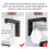 Universal Projector Screen L-Bracket Wall Hanging Mount 6 Inch Adjustable Extension with Hook Manual 2