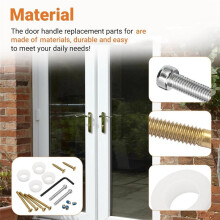Bushing Screw Pack 1/2 Diameter Replacement Parts for Andersen Inswing Outswing Hinged Patio Doors,for 400 Series
