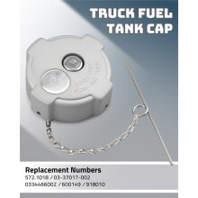 Locking Fuel Tank Cap 3" Female 1/4 Turn for Freightliner Cascadia 113 125, Century 112 120 Replace 03-37017-002