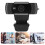 External Webcam With Easy Desktop Attachment, HD Webcam With Microphone And Advanced H.264Compression Technology Plug And Play For Windows Android 7